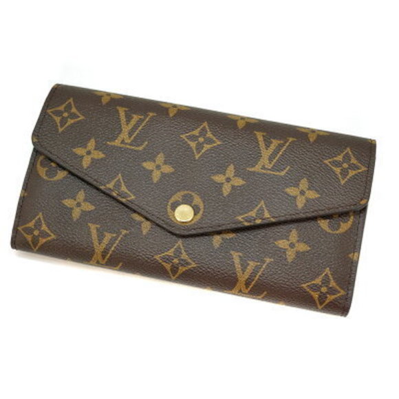Louis Vuitton Portefeuille Sarah Monogram Canvas Long Wallet - Picture 1 of 12